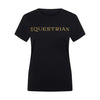 This is an image of a horse riding tshirt or horse riding wear