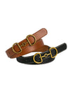 Women's Leather Horsebit Belt - Factory Seconds (Outlet)